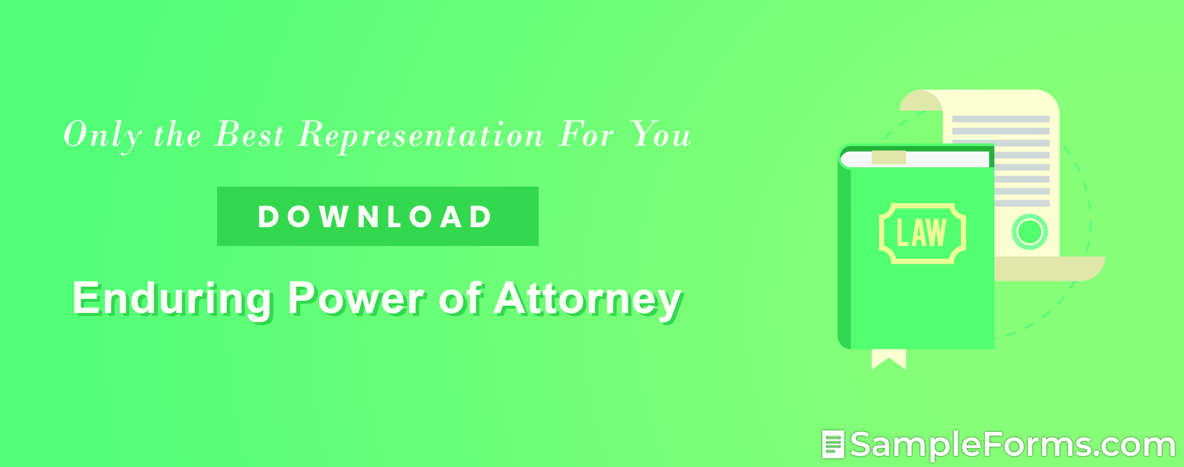 Enduring power of attorney forms