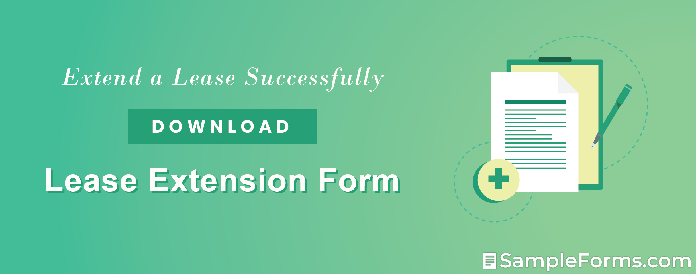 Lease Extension Form