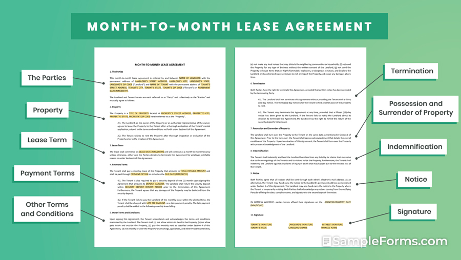 MONTH-TO-MONTH LEASE AGREEMENT