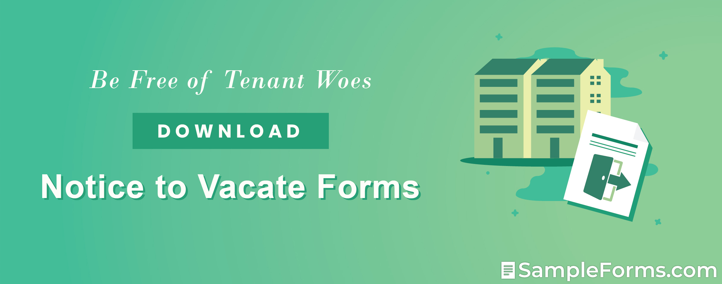 Notice to Vacate Forms