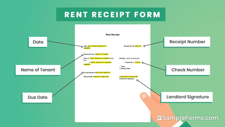 Rent Receipt