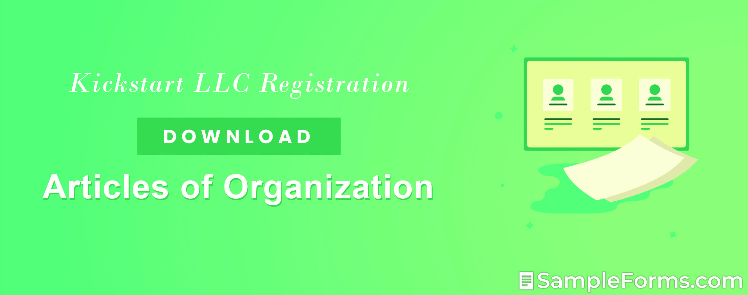 FREE Articles of Organization Form [PDF, Word]