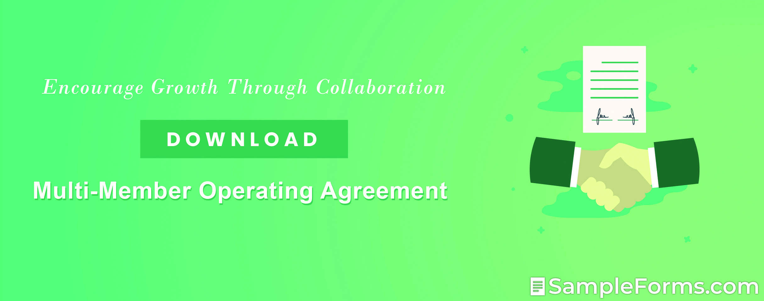 Multi Member Operating Agreement1