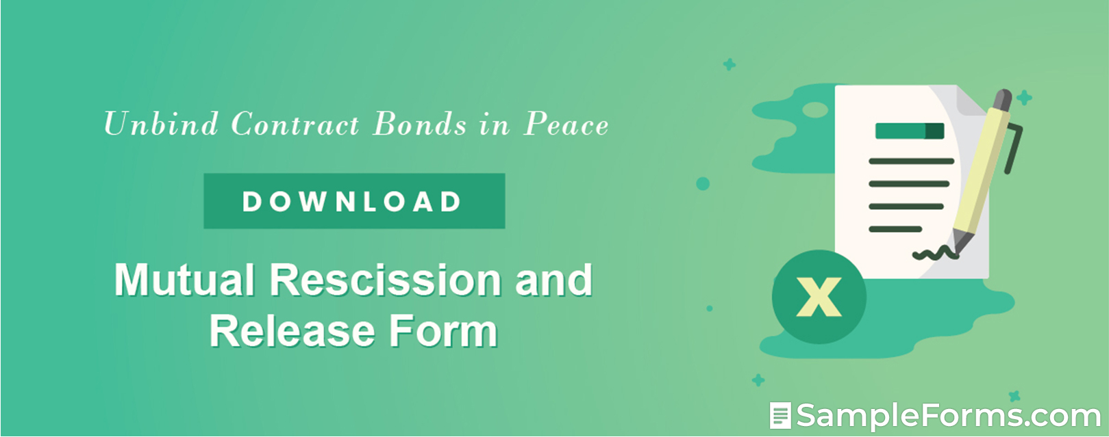 Mutual Rescission and Release Form