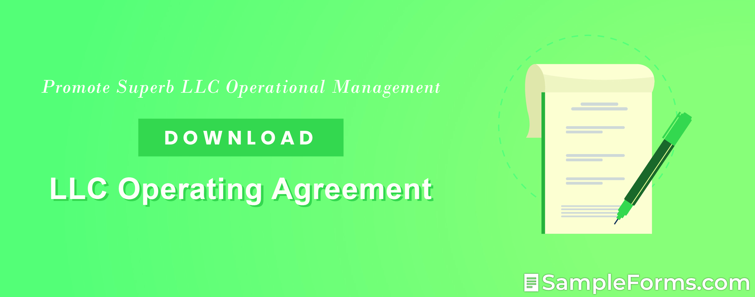 manager managed llc operating agreement minnesota template