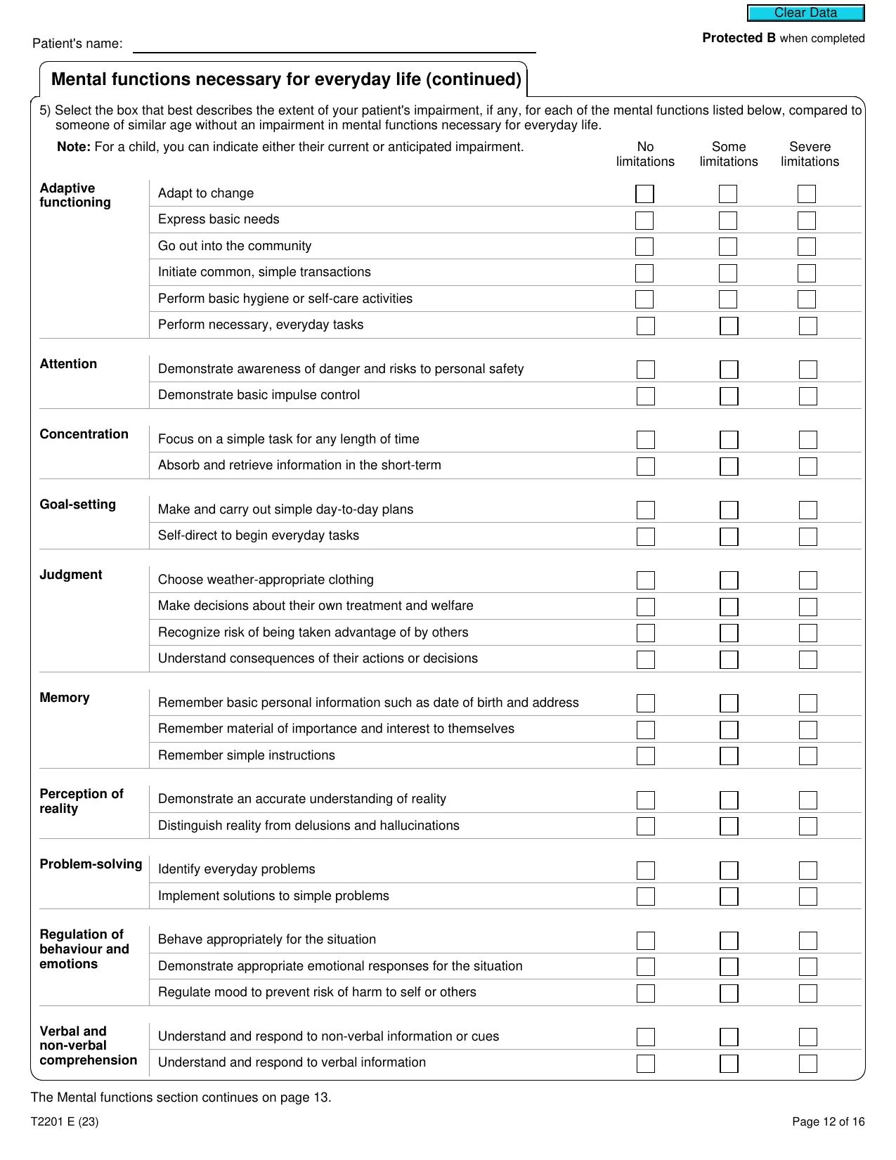 Disability Tax Credit Application - Fill, Download & Print