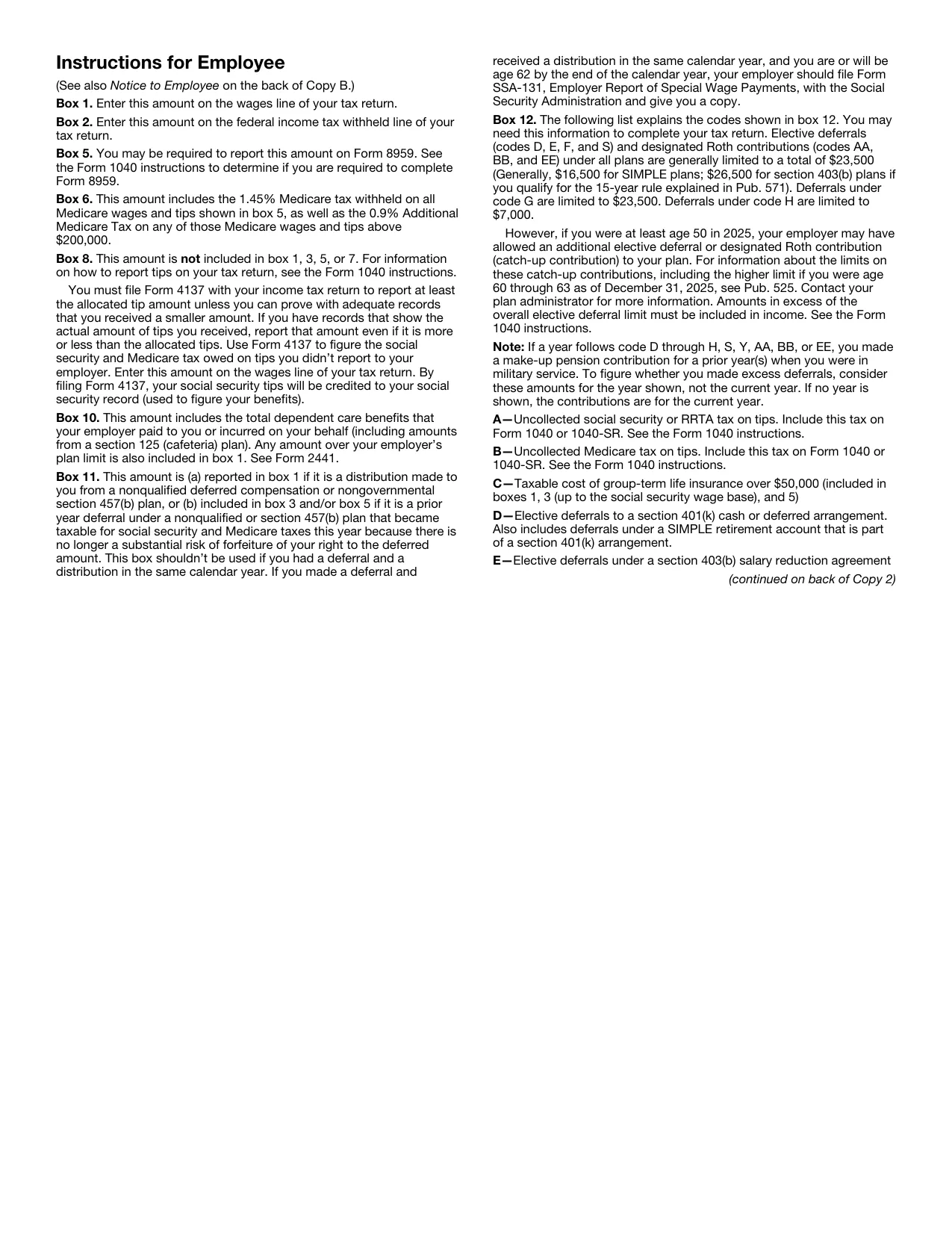Form w2, Fill and Download for FREE