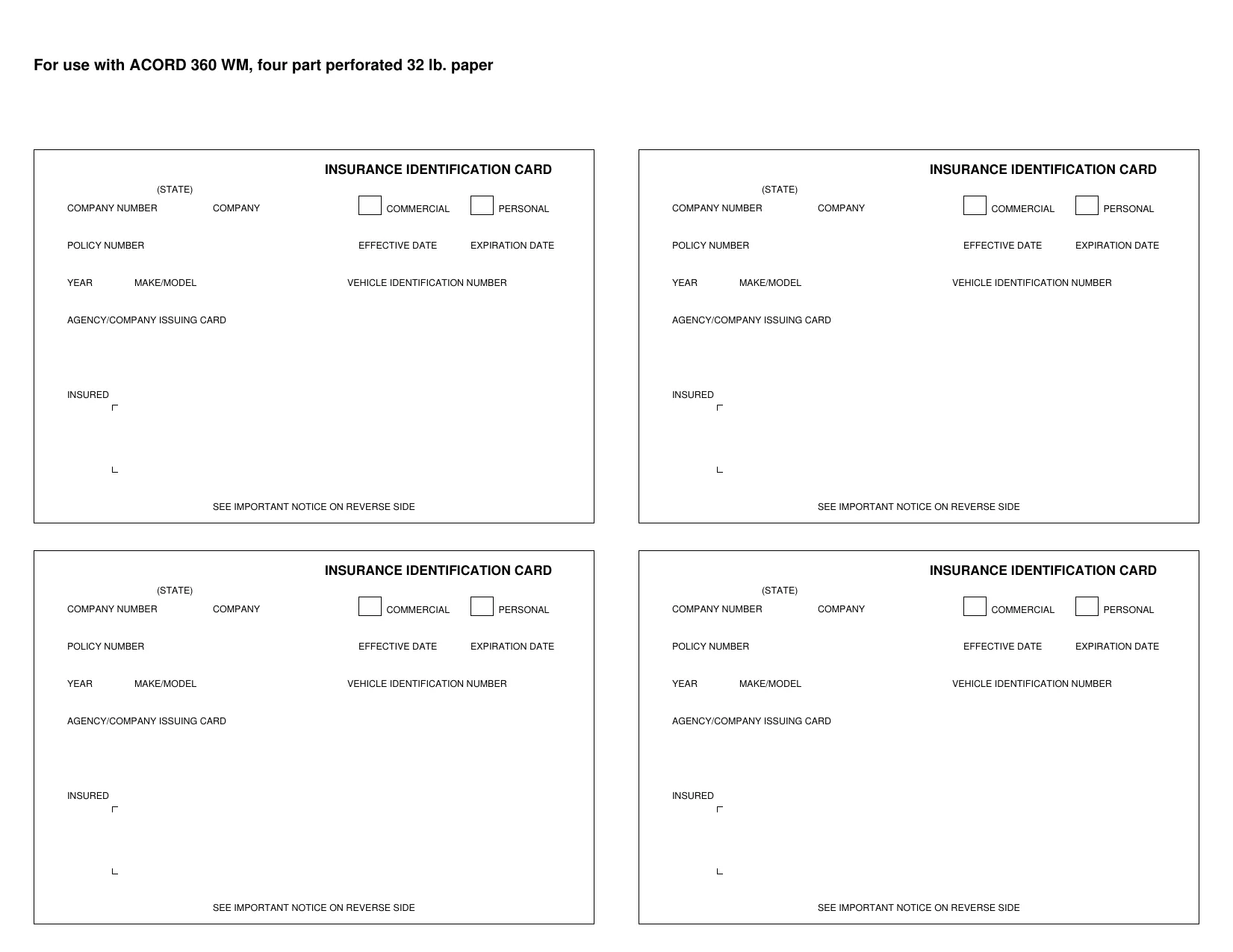 Insurance ID Card Template - Fill, Edit, Download & Print