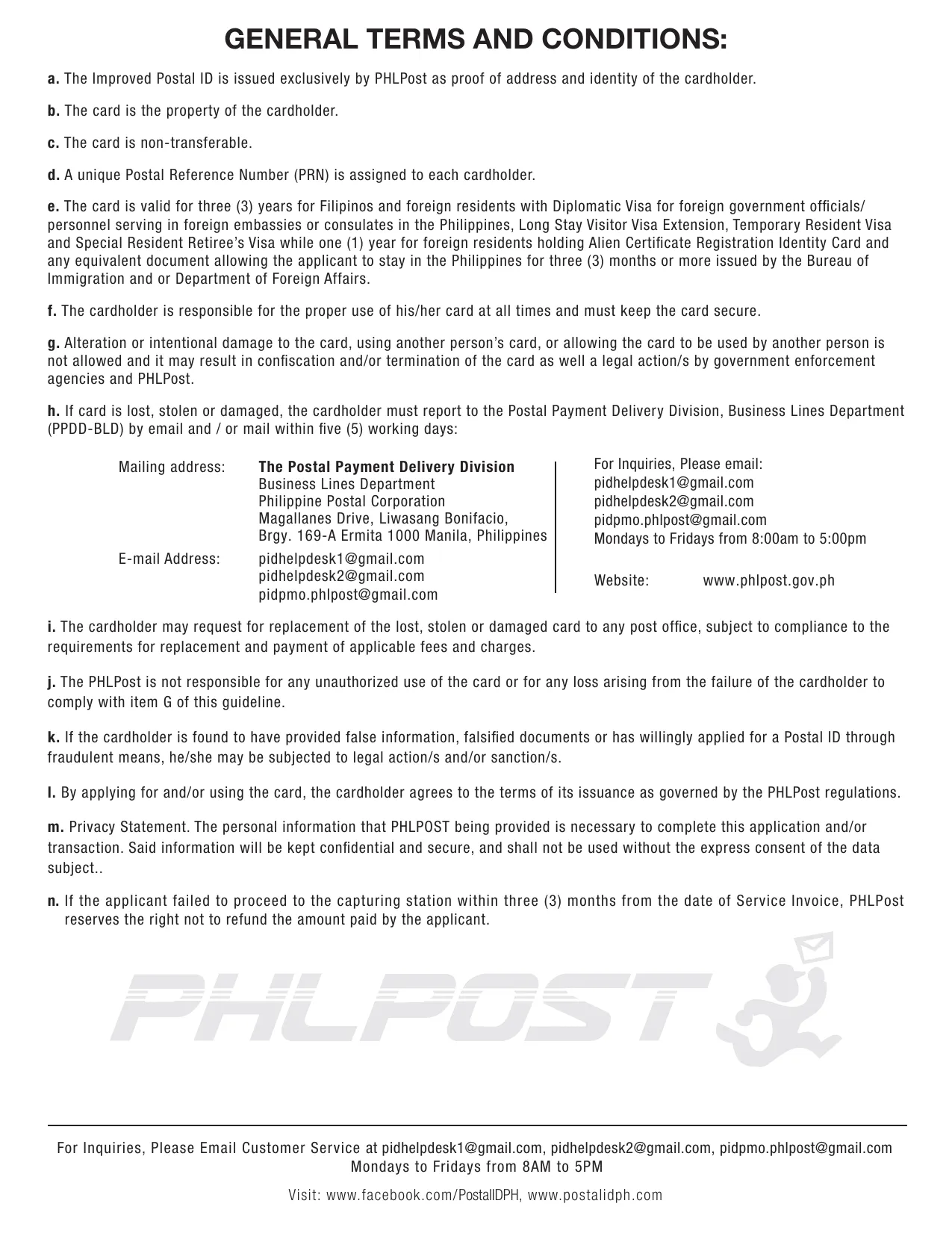 PH Postal Corporation Application For Postal ID Card - Fill, Sign Online, Download & Print - No Signup
