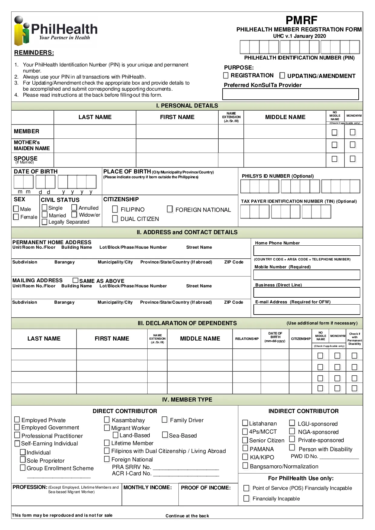 PMRF Form - Fill, Edit, Download & Print
