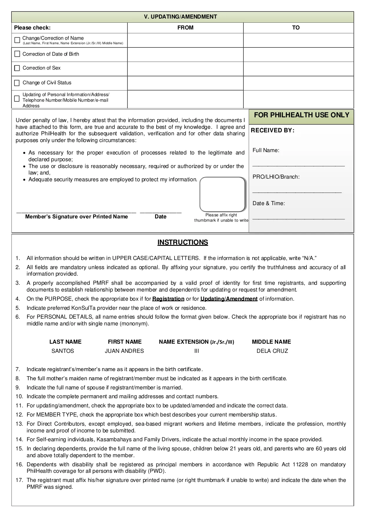 PMRF Form - Fill, Edit, Download & Print