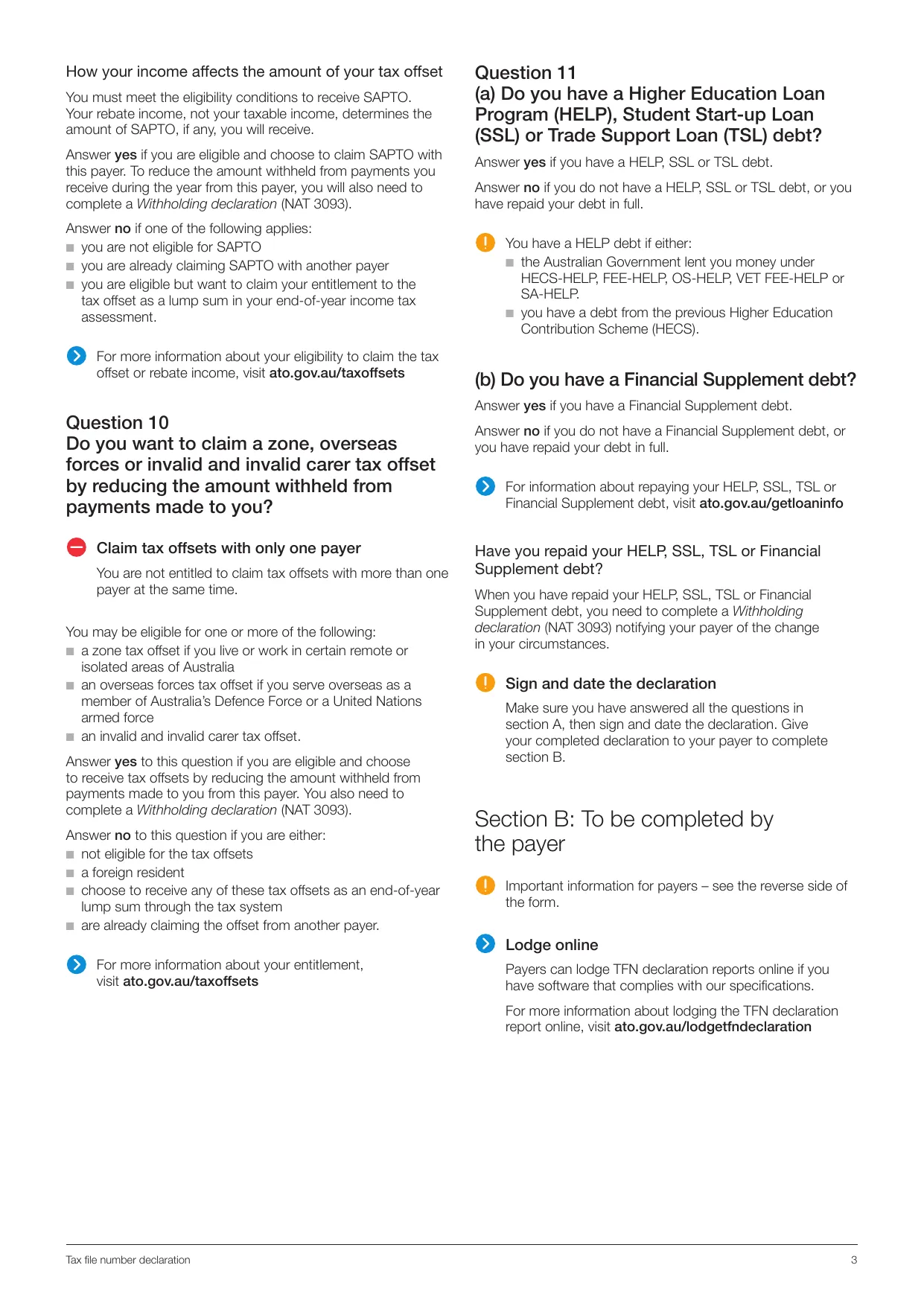 Tax File Number Declaration Form - Fill, Sign Online, Download & Print - No Signup