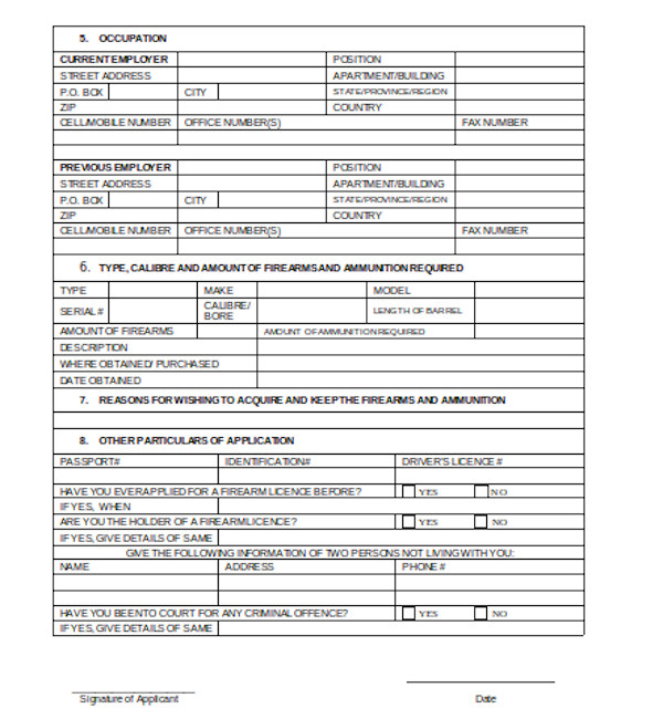 FREE 11+ Sample Bill of Sale for Firearms in PDF | Word