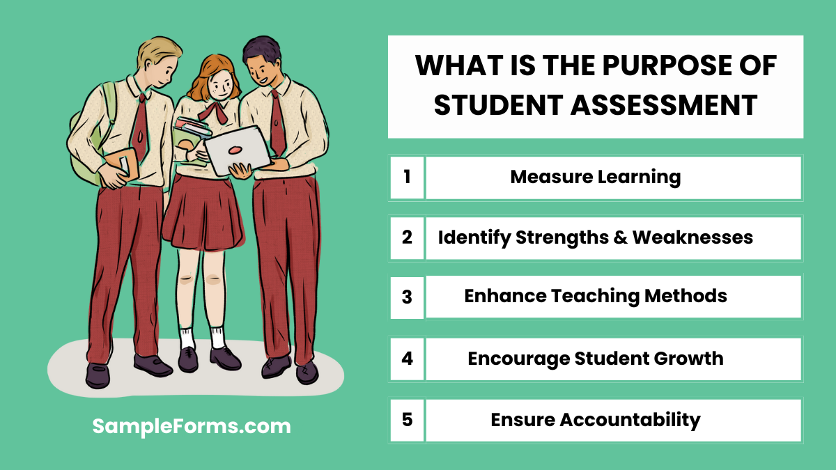 what is the purpose of student assessment