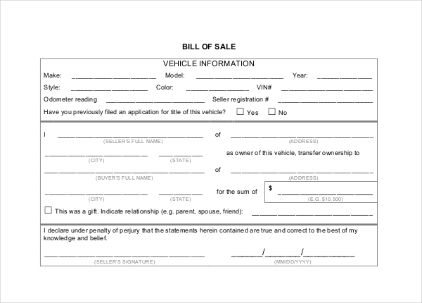 free-12-sample-blank-bill-of-sale-forms-in-pdf-word-excel