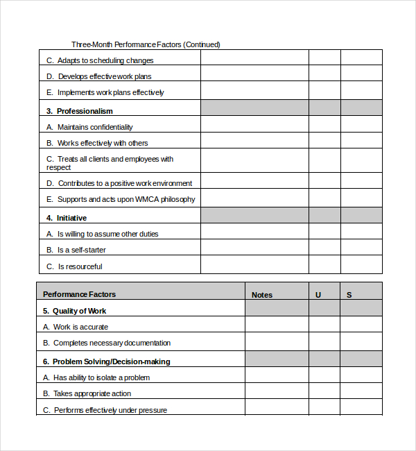 FREE 12+ Sample Employee Appraisal Forms in PDF | Word | Excel