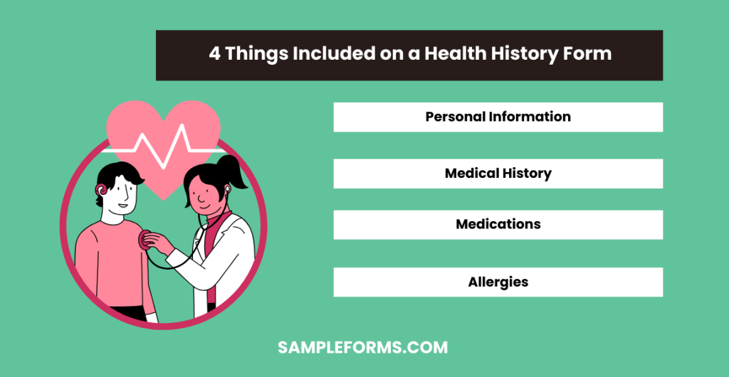 4 things included on a health history form 1024x530