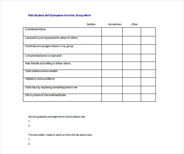 free-12-sample-self-evaluation-forms-in-pdf-ms-word-excel