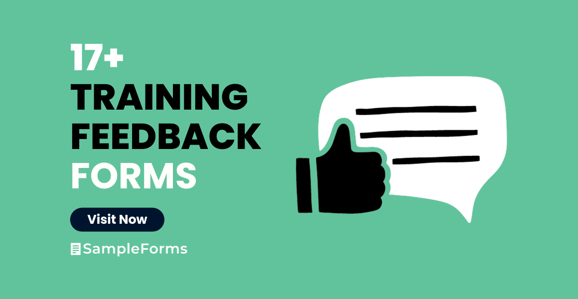 training feedback forms