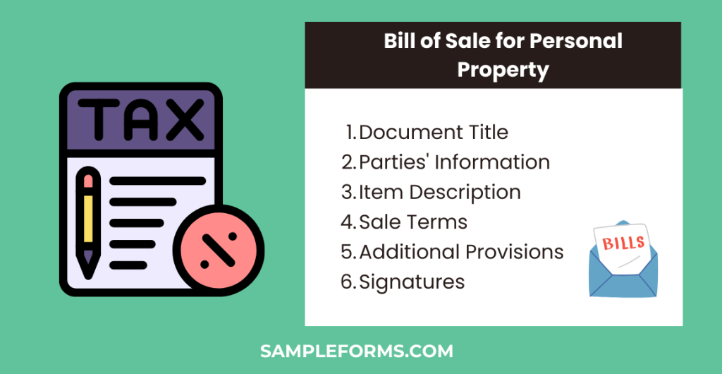 bill of sale for personal property 1024x530