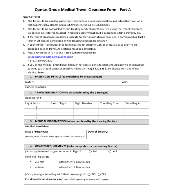 jetstar medical clearance form