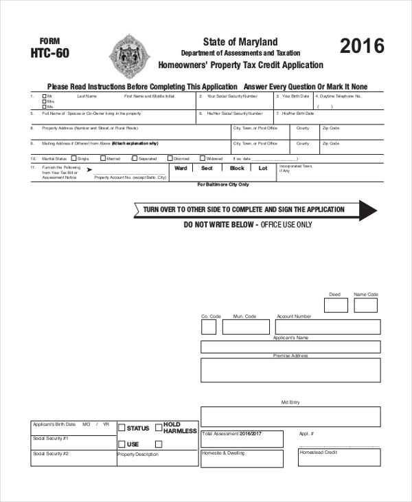 FREE 12+ Sample Credit Application Forms in PDF Excel Word