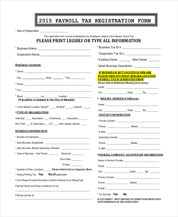 FREE 10+ Sample Payroll Register Forms in PDF | Excel