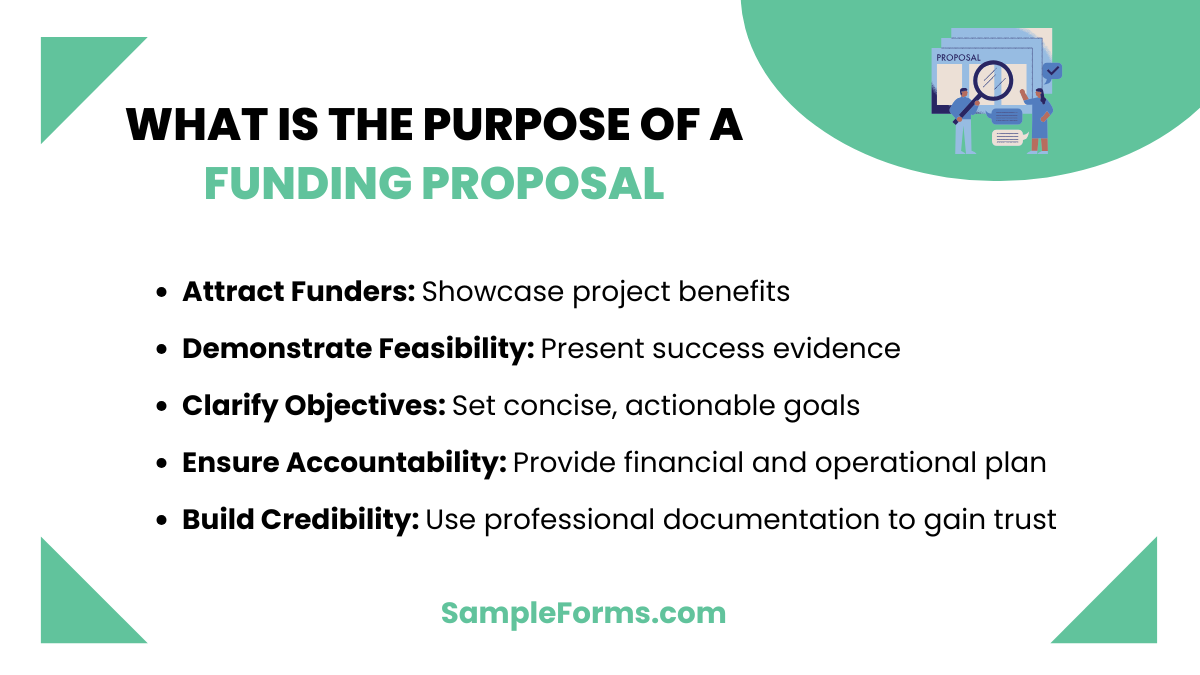 what is the purpose of a funding proposal