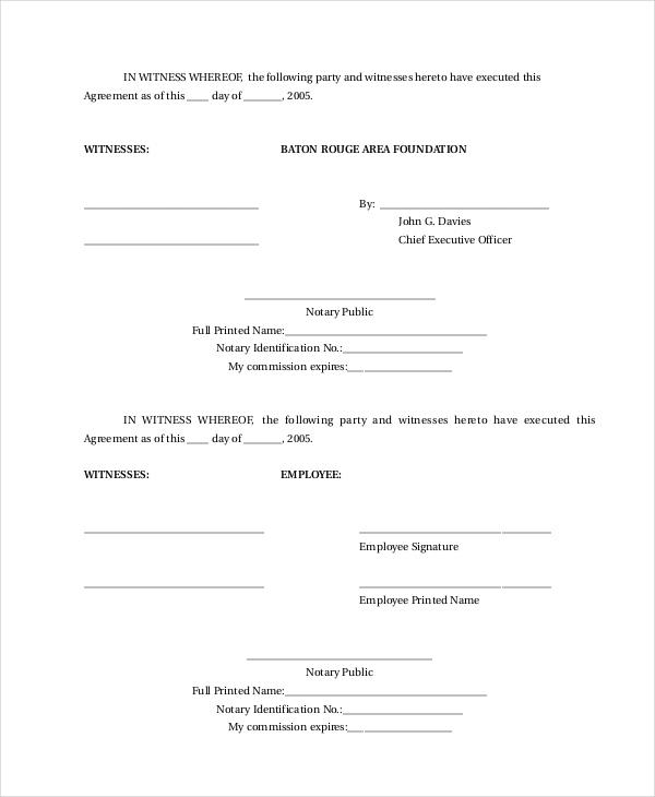 employment confidentiality agreement form