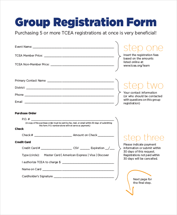 FREE 14 Sample Event Registration Forms In PDF Word Excel