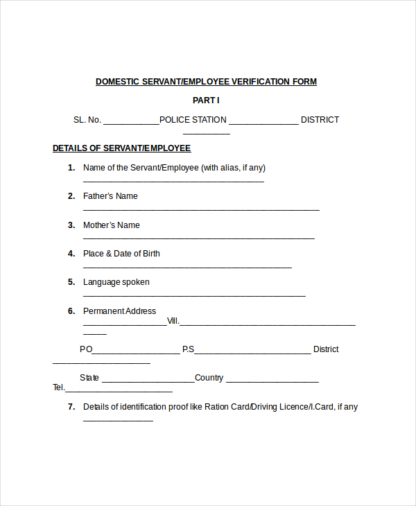 Free 10 Sample Employee Clearance Forms In Pdf Ms Word Excel 3845