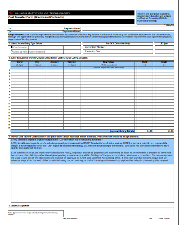 FREE 23+ Sample Transfer Forms In PDF | Excel | Word