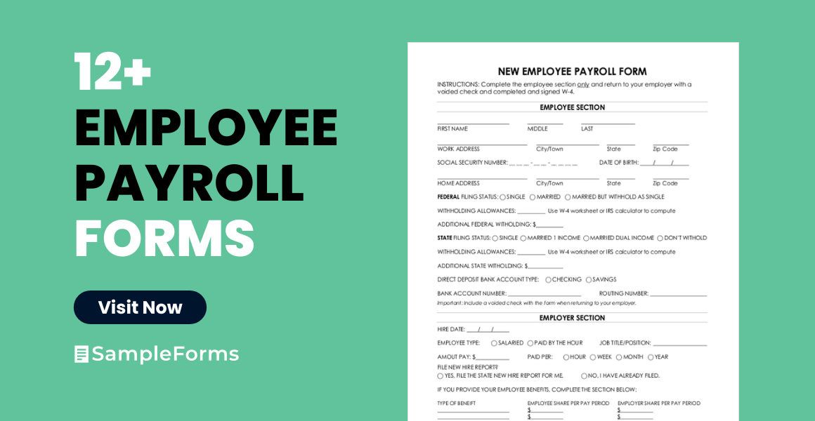 employee payroll form