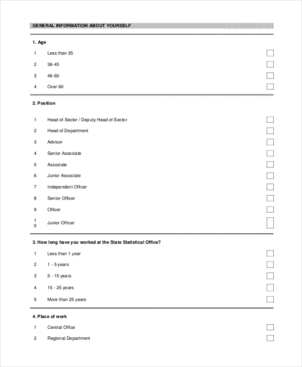 employee satisfaction feedback form
