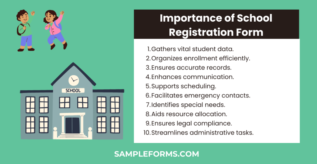 FREE 15+ School Registration Form Samples, PDF, MS Word, Google Docs, Excel