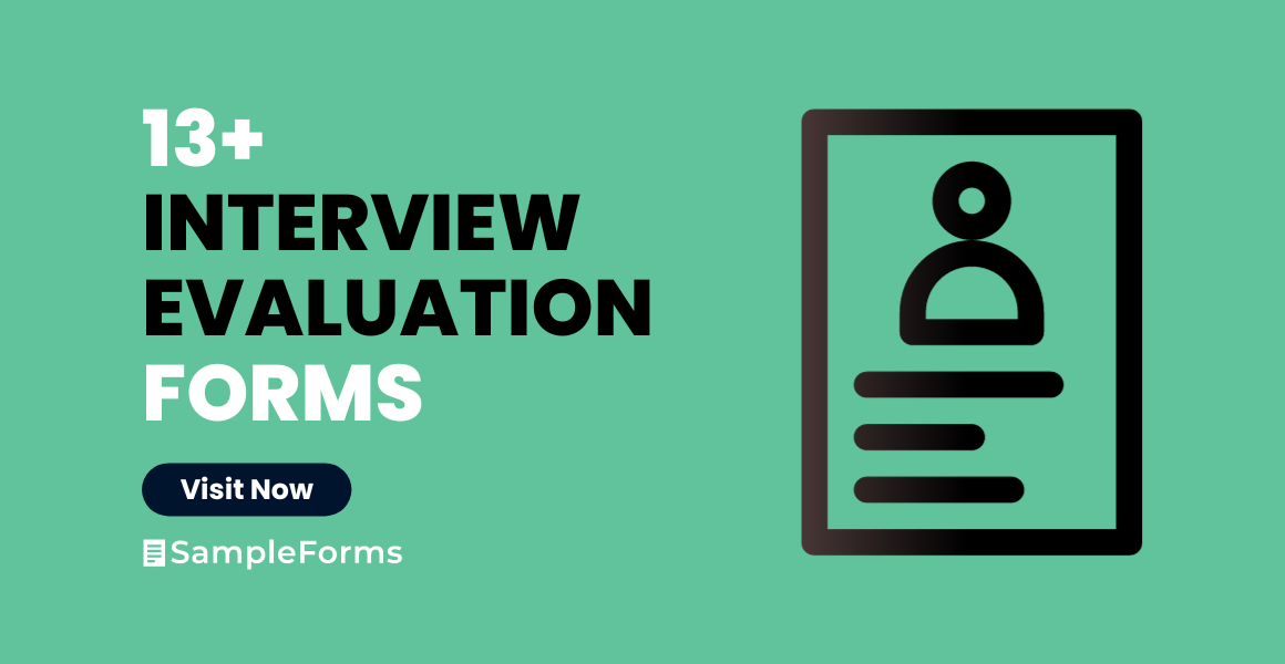 interview evaluation forms