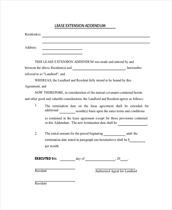FREE 11+ Sample Rental Lease Forms in MS Word | PDF | Excel