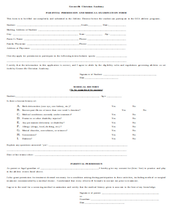 medical examination form1