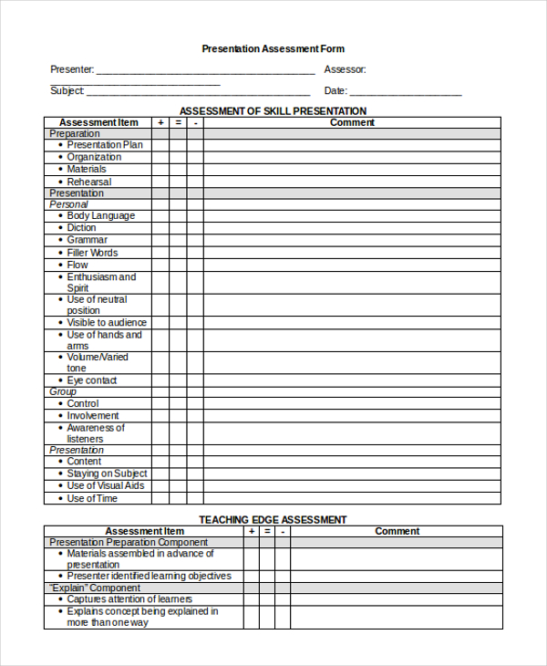 Project Assessment Paper Example FREE 12+ Sample Project Assessment Froms in PDF | MS Word | Excel