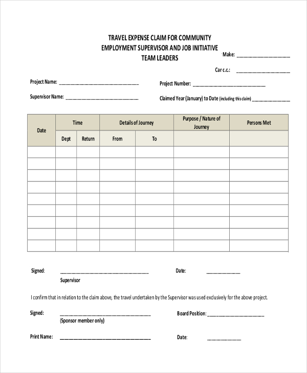 free-11-sample-travel-expense-claim-forms-in-ms-word-pdf-ms-excel