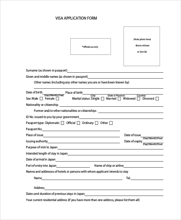 Us Visa Application Form Philippines The Cover Letter For Teacher Bank2home
