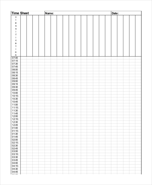 FREE 10+ Sample Time Tracking Forms in PDF MS Word Excel