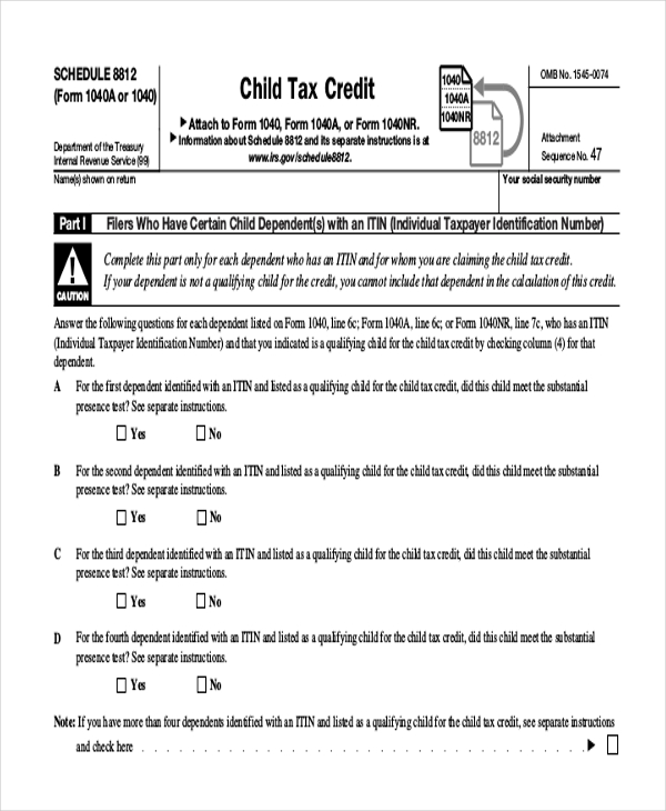 FREE 22+ Sample Tax Forms in PDF Excel MS Word
