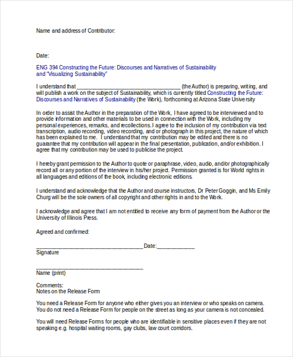 FREE 23 Sample Release Forms In MS Word PDF Excel free-23-sample-release-forms-in-ms-word-pdf-excel