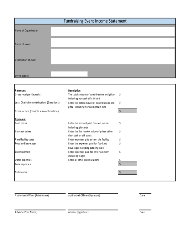 FREE 15+ Sample Income Statement Forms in PDF | MS Word | Excel