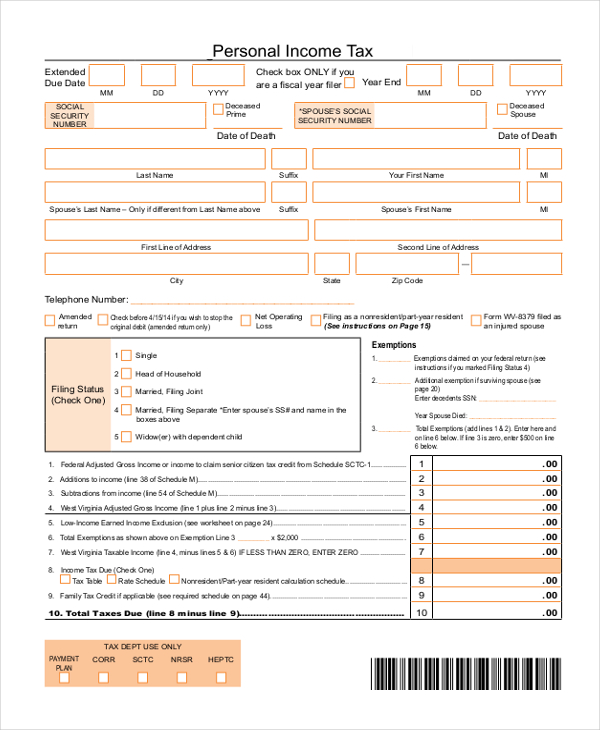 FREE 9+ Sample Injured Spouse Forms in PDF