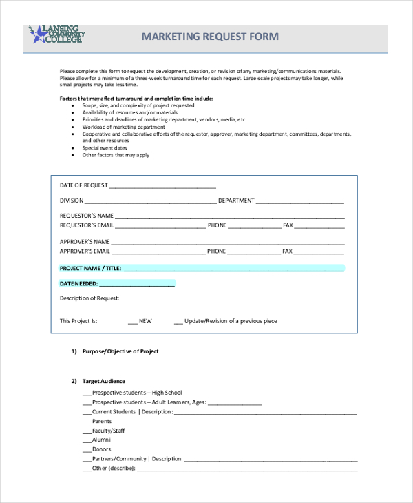 marketing request form1