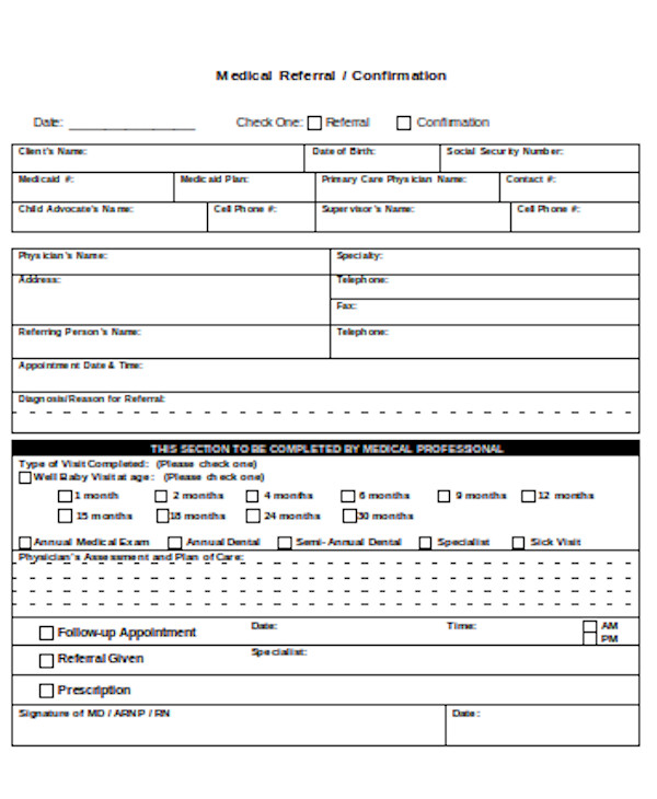 FREE 26+ Medical Form Samples, PDF, MS Word, Google Docs, Excel