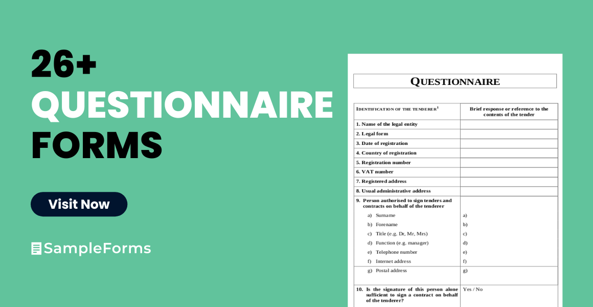 questionnaire form