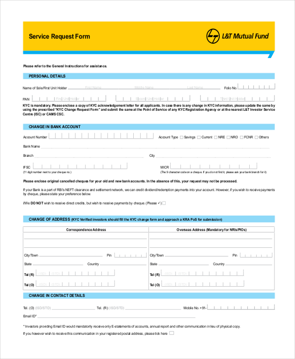 service request form1